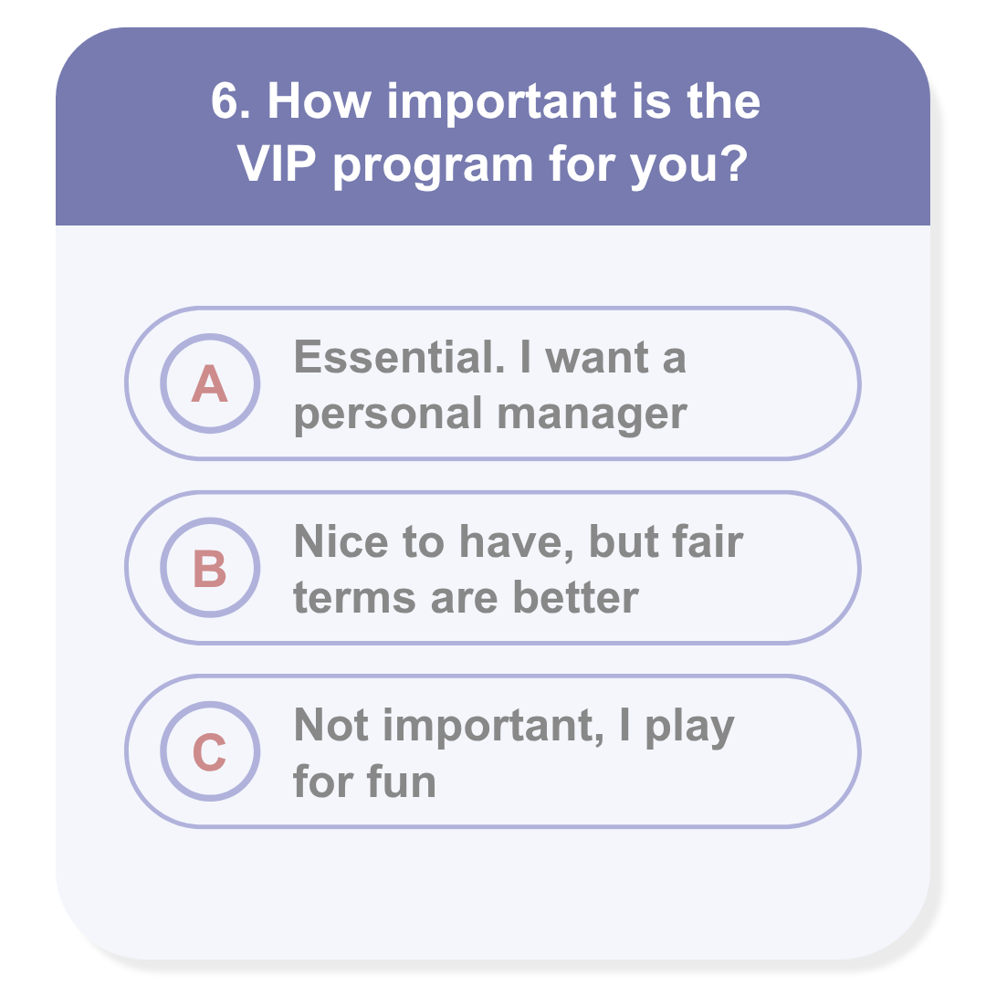 How important is the VIP program to you